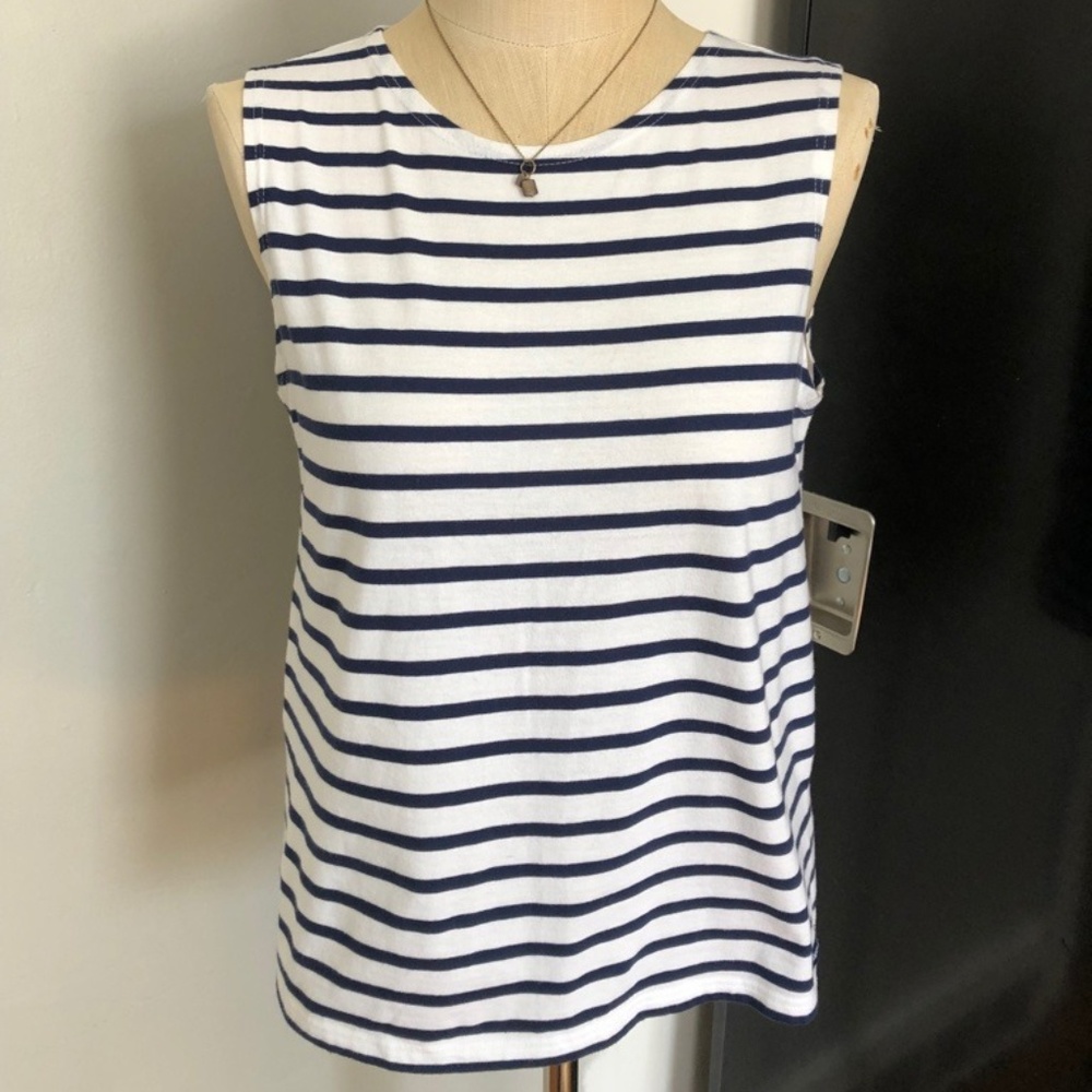 Saint James for J Crew Cotton Tank Top